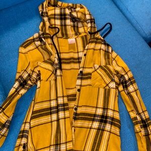 Hoodie flannel